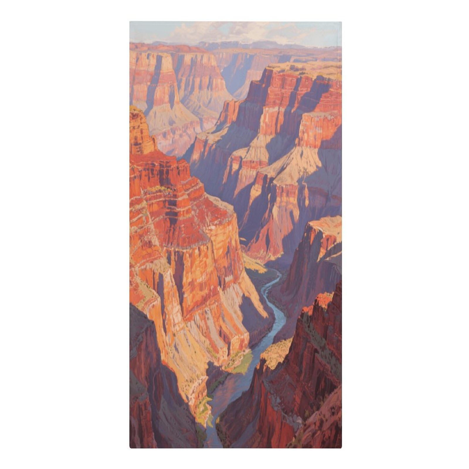 Fekiloot Men's Style Grand Canyon Landforms Large Beach Towel, Travel Towel For Adults Wo, Pool Towels For Beach, Camping, Swim Pool, Gym, Sports& Yoga 61.4"X30.3"