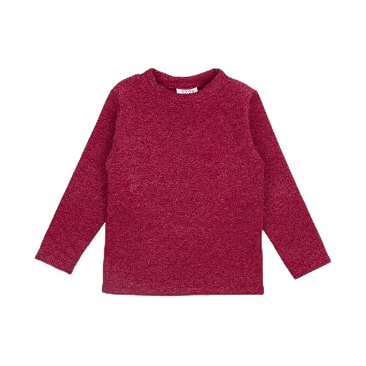 Blusa Boucle Infantil Bebê Juvenil Peluciada Manga Longa Básica Lisa Quentinha Inverno