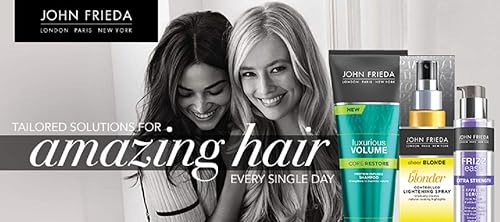 Miniatura 9 de John Frieda Lujoso juego de champú y acondicionador ligero para una plenitud natural, 8.45 onzas, champú voluminizador y acondicionador para cabello