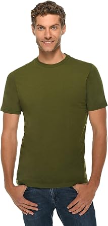 Lane Seven Unisex Deluxe T-Shirt S Army Green