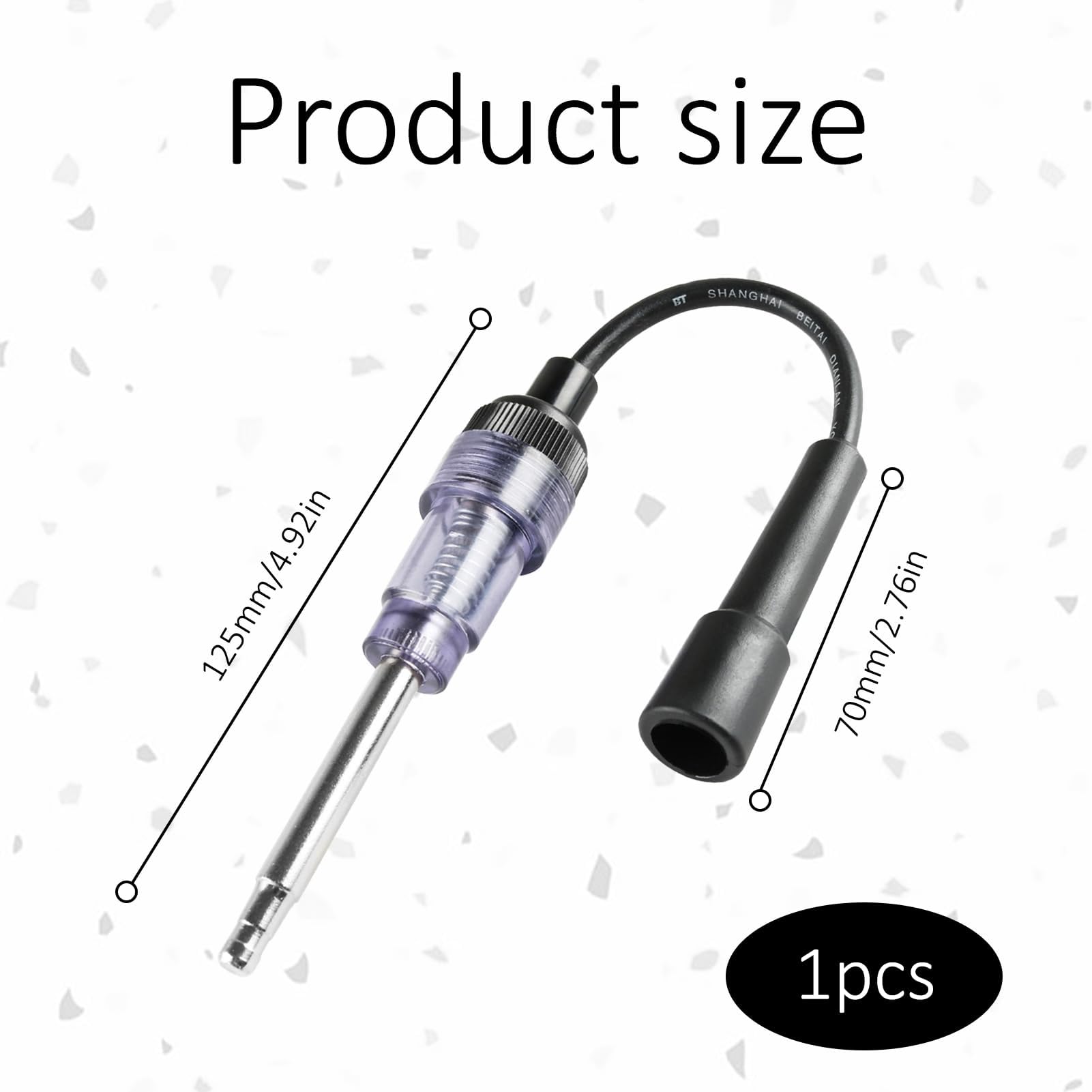 Tester di accensione a scintille, Tester per candele di accensione, Tester candela accensione, Tester di accensione, Controller di scintille di accensione, Per auto, tosaerba, motori, motosega