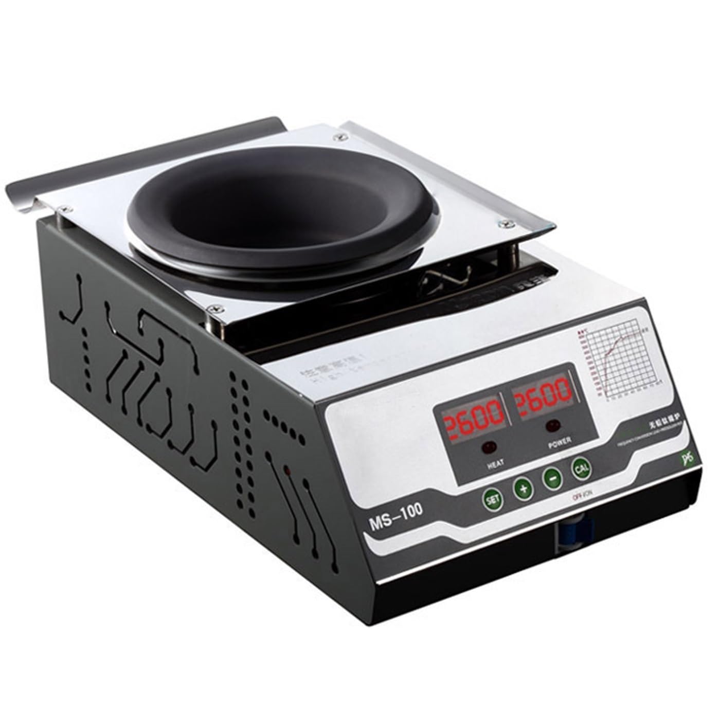 Creuset à souder électrique 500W en acier inoxydable pour bain d'étain