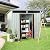 6FT x 5FT Outdoor Storage Shed, Heavy Duty Galvanized Steel Garden Shed with Sloped Roof, Sliding Lockable Doors, Punched Vents & Foundation Kit, Weather Resistant Tool Shed for Backyard, White