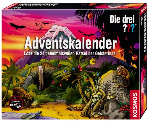 Preisvergleich Produktbild Kosmos 631499 - Die drei Fragezeichen Adventskalender Geisterinsel