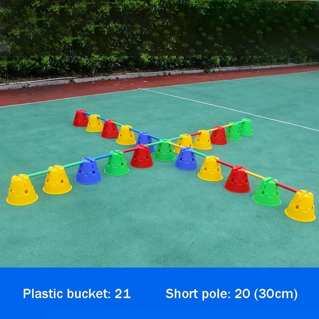 Agility Training Cone 41 Sets of Physical Training for Outdoor Sports Days, Children's Sense Training, Combination Game Toys