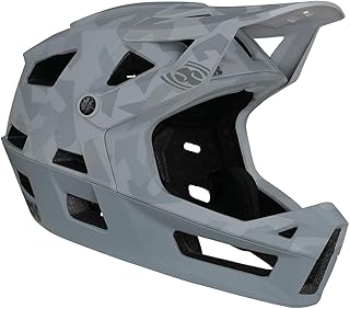 IXS Trigger FF MIPS integraalhelm mountainbike/e-bike/BMX volwassenen, uniseks, camo grijs, maat SM (54-58 cm)