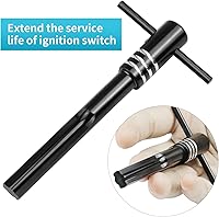 Vista 3 de Carcasa de alineación de interruptor de encendido para modelos Harley Touring 2003-2013 (Negro)