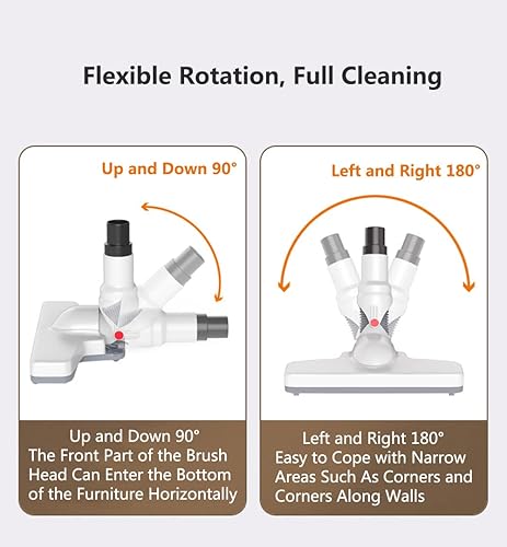 Miniatura 4 de Aspiradora inalámbrica y trapeadora todo en uno, aspiradora inalámbrica en seco y húmedo con tanque de agua, 30 minutos de funcionamiento,