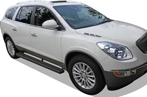 Miniatura 6 de iBoard estribos para Chevy Traverse, GMC Acadia y Buick Enclave, Negro