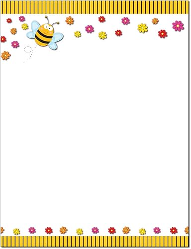 Miniatura 15 de Star Stationery - 8.5 x 11-60 Hojas con Membrete - Membrete con Borde de Estrella (Estrellas) estrellas,Madera de granero