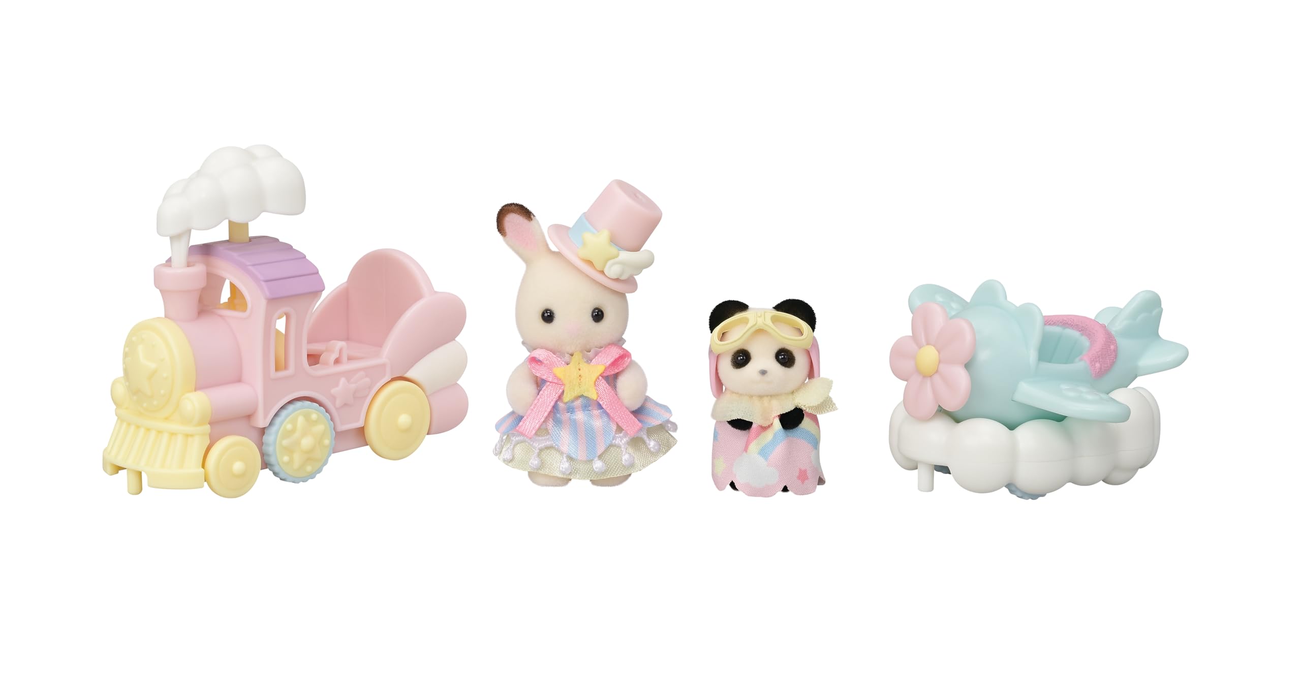 Sylvanian Families - 5819 Veicoli da Sogno - aereo & treno