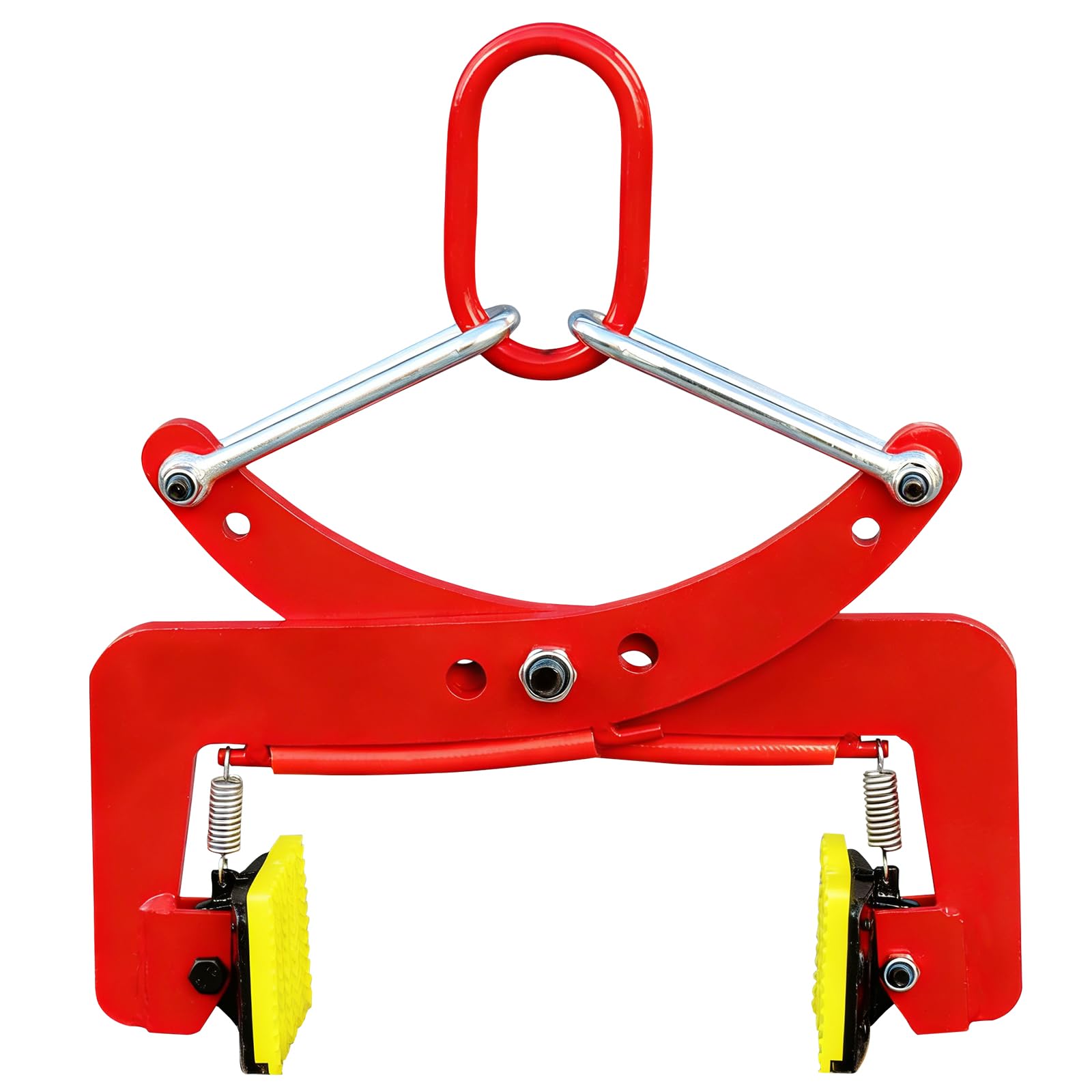Pinza per cordoli, pinza di sollevamento con capacità di carico di 325 kg, sollevatore di pietre con diametro di apertura regolabile da 6 a 18 cm per il trasporto di pietre
