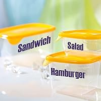 Vista 4 de 810 Piezas 10 Hojas de Calcomanías de Letras - Vinilo Autoadhesivo Impermeable Números de Buzón, Calcomanías del Alfabeto y Números para Buzón