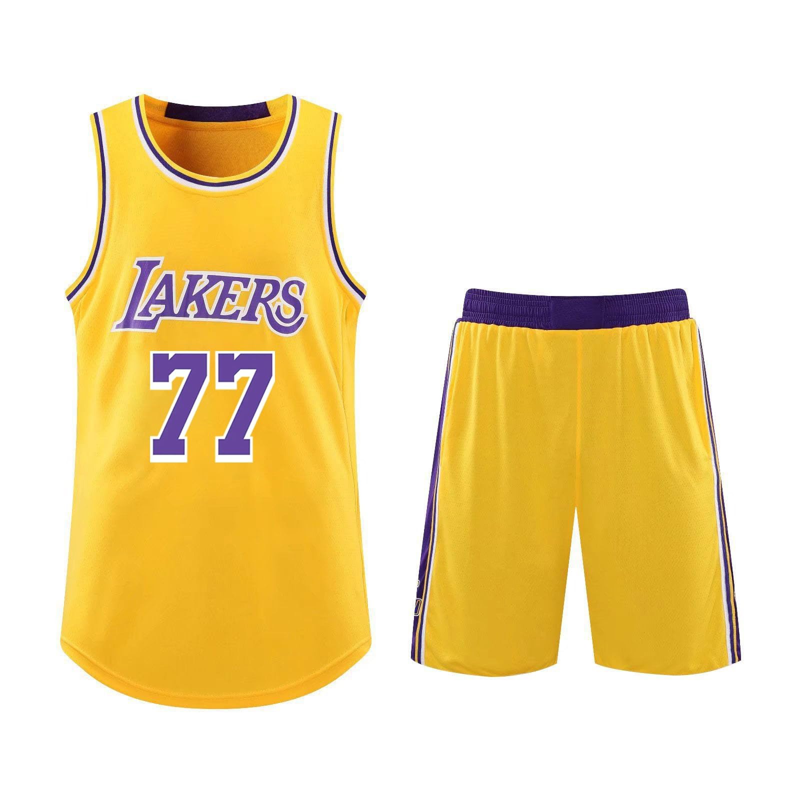 Camisetas de Basket para Hombre y Niños - Camiseta sin Mangas y Pantalón de Basket