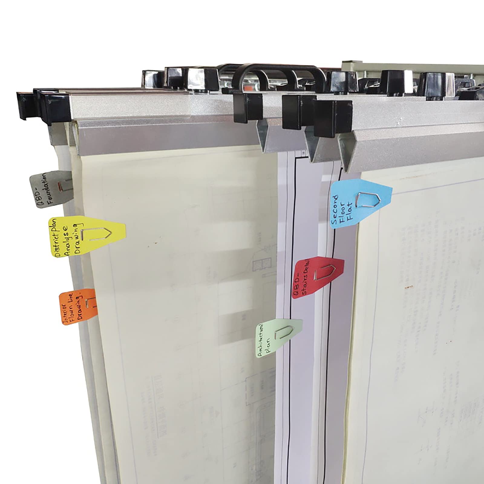 Supporto Mobile Regolabile per Disegni Tecnici e progetti - Include Ganci e Clip - Perfetto per Professionisti, Studenti e architetti - Portatile e Versatile