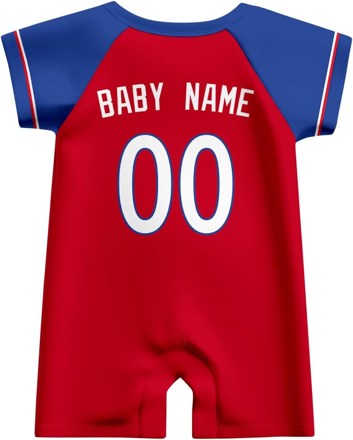 KREDE Baby Boy Girl Clothes Unisex Bodysuit Rompers Custom Name and Number - Image 3