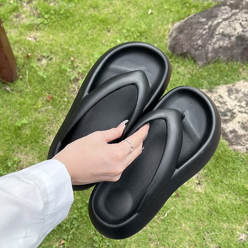 Unisex Adult Cloud Flip Flops Ladies Yoga Mat Walking Thong Sandals Non-Slip Soft Thick Sole Indoor and Outdoor Slides4