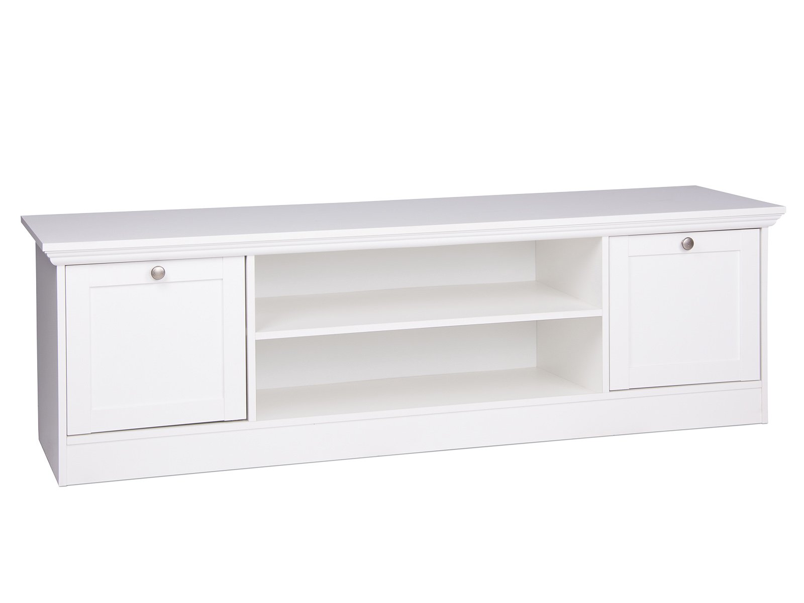 möbelando TV-Lowboard Unterschrank Fernsehtisch Sideboard HiFi Element Rack Landsted II