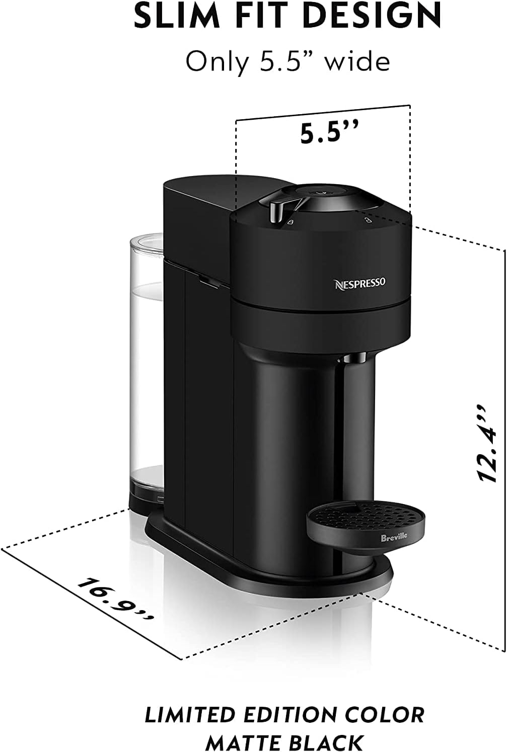 Buy Nespresso BNV550MTB Vertuo Next 