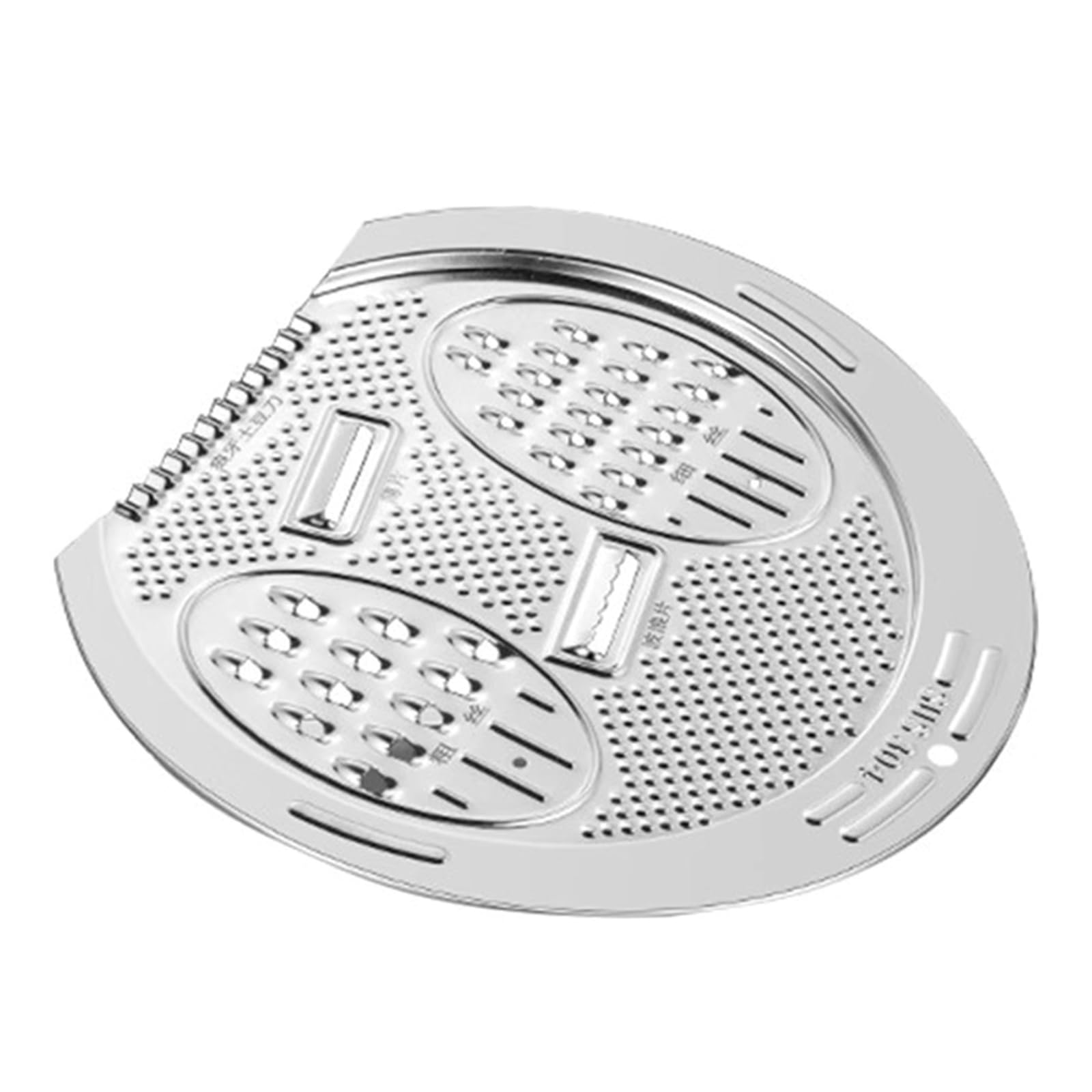 CAZSTYK Steel Rice Washer Bowl Small Colander Strainer with Grater for Quick Draining Cleaning Vegetable Kitchen Essential Rice Washer with Grater