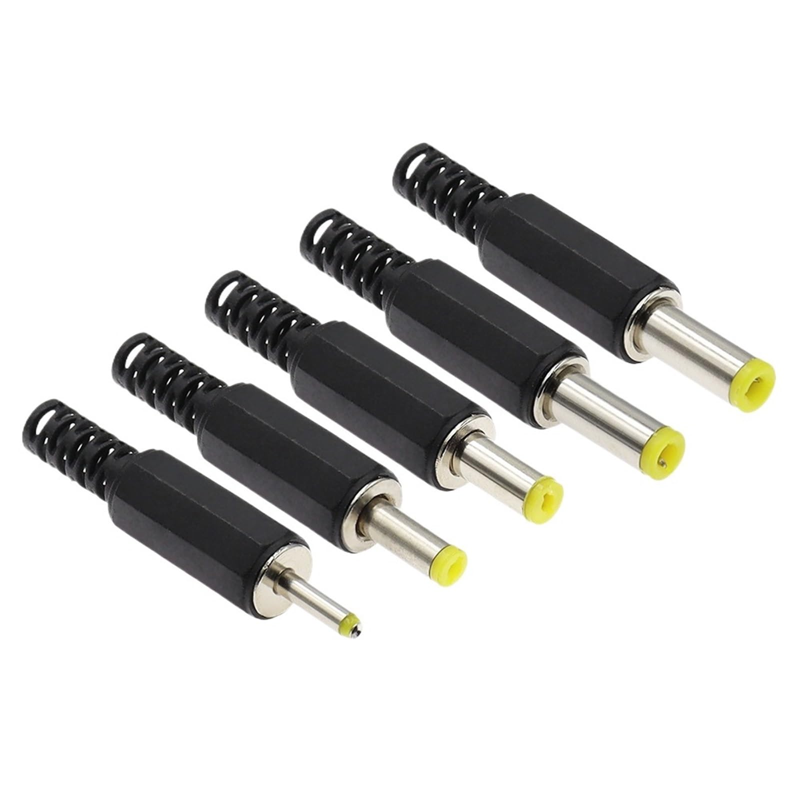Connecteur de prise CC 5.5x2.1mm mâle pour soudage de câble d'alimentation, lot de 100 pièces