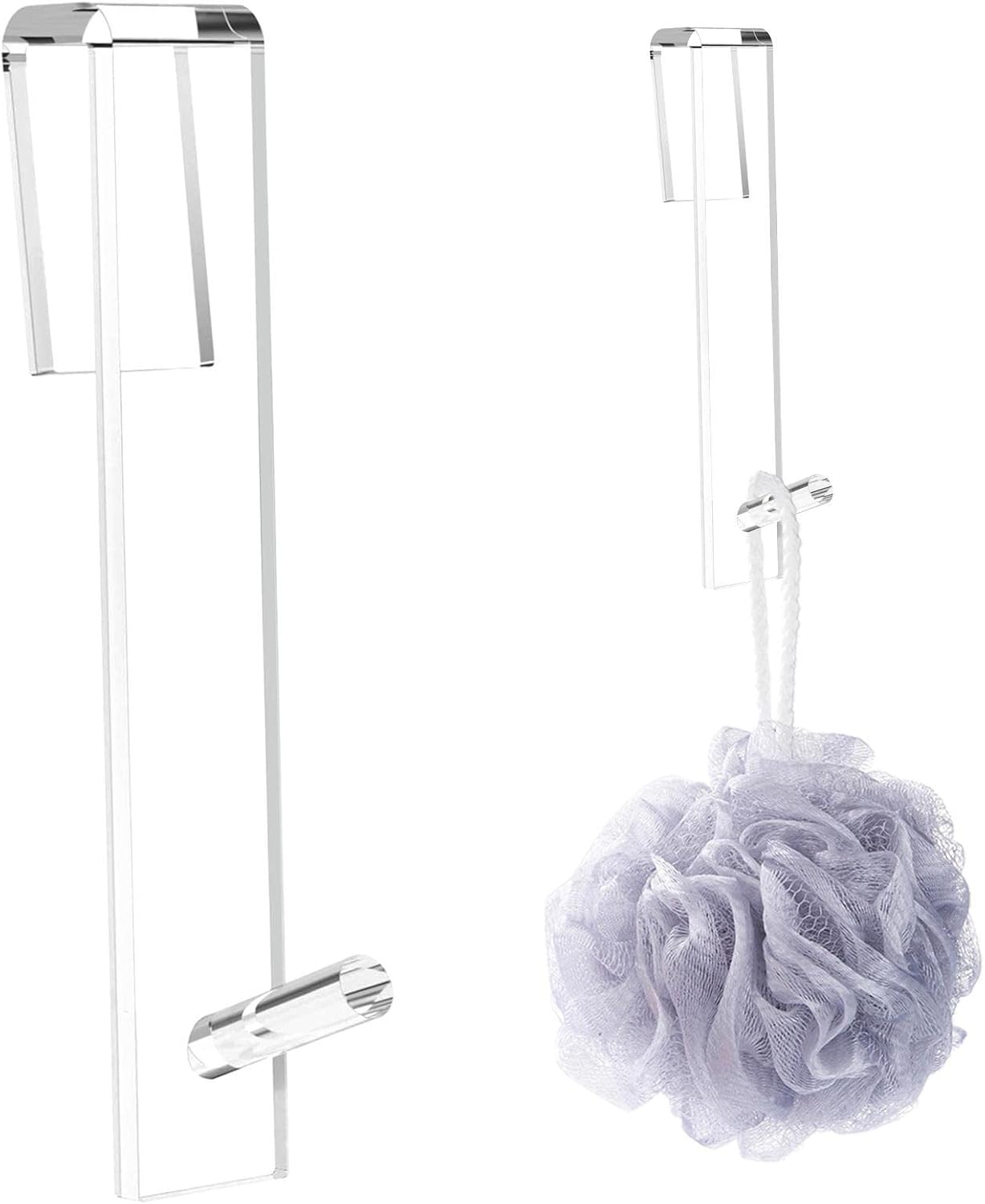 Acrylic Shower Door Hooks Shower Glass Door Hook, Over The Door