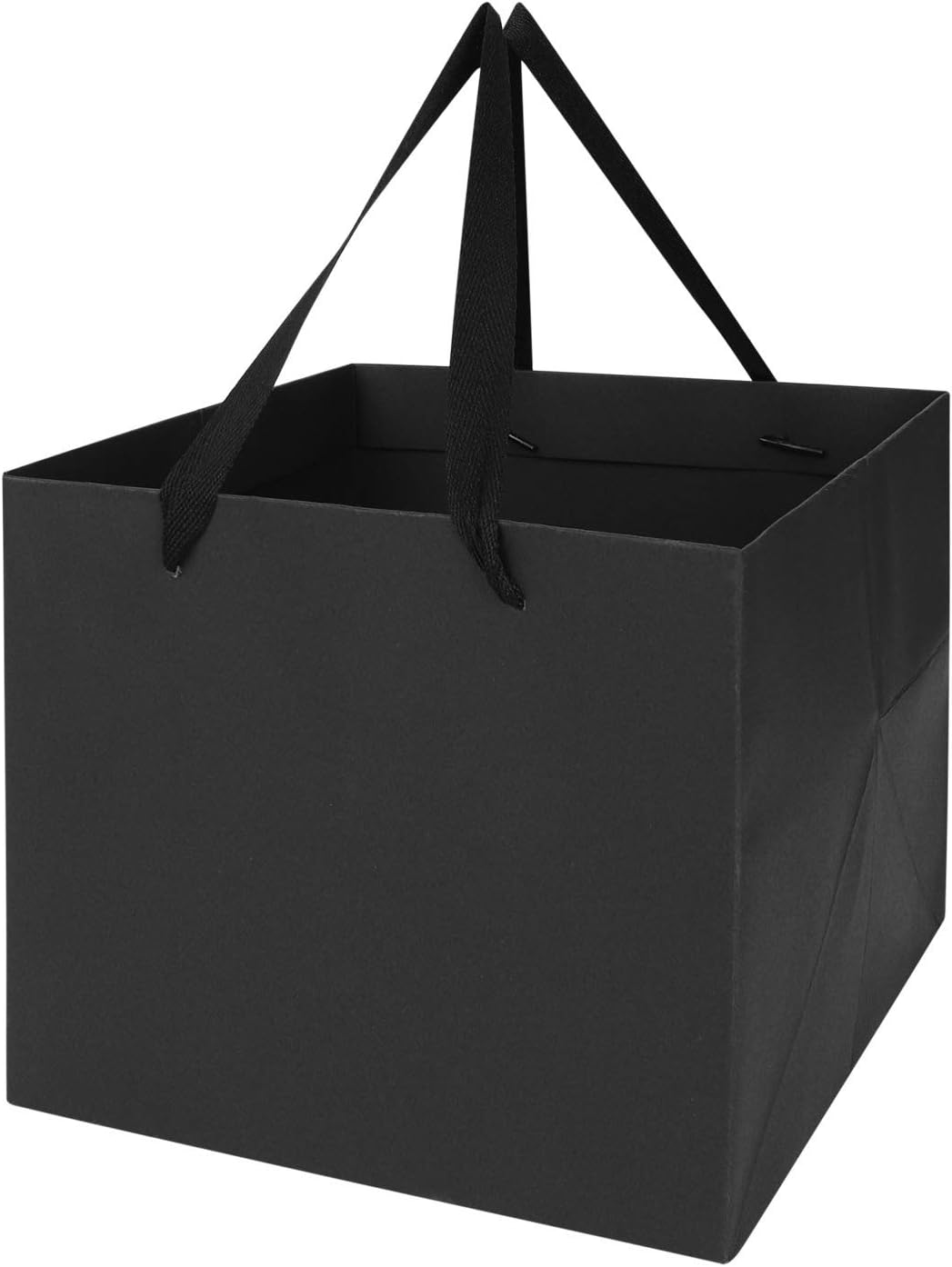 10 Everyone's Kraft Paper Large Party Bags - Multicoloured Tote Bags With Handles, Reusable for Birthday, Wedding, Shopping, Baby & Bridal Showers, Christmas Parties