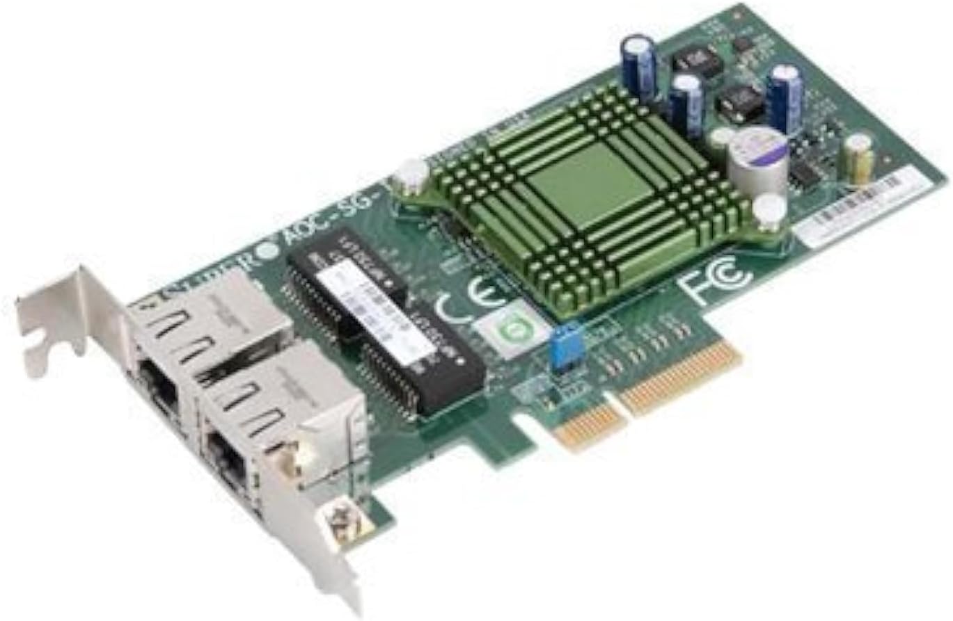 Super Micro Computer Supermicro Add-on Card Aoc-sg-i2 - Network Adapter - 2 Ports (aoc-sg-i2) -