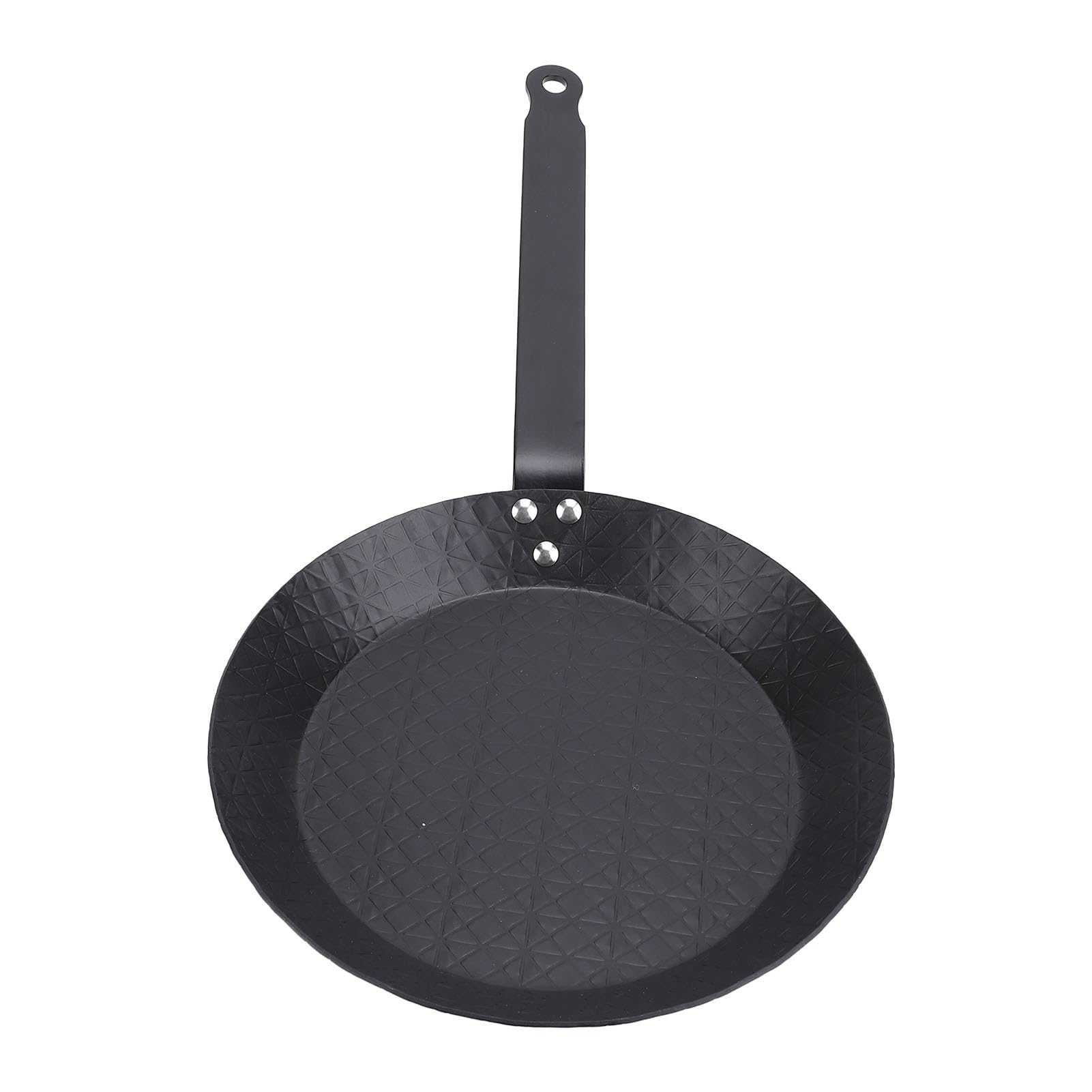 Padella in Acciaio Al Carbonio Antiaderente, Senza Fumo (24 cm)