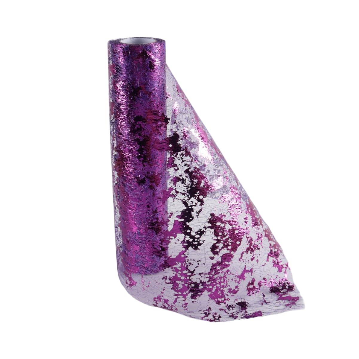 Chemin de table en maille métallique violet, finie la décoration fade d'anniversaire