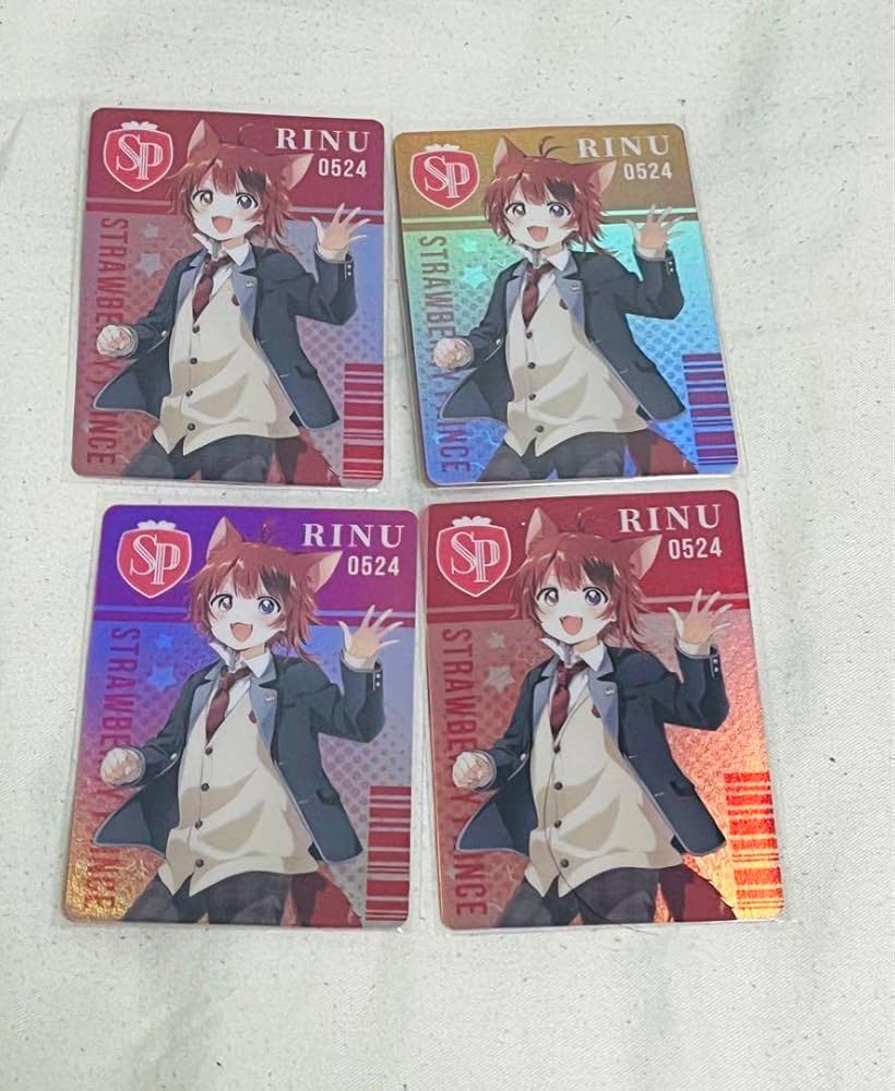 Amazon.co.jp: すとぷり 莉犬 カード 制服 セット : おもちゃ