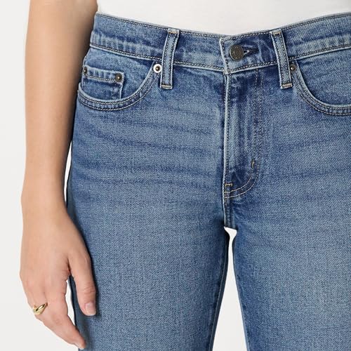 Amazon Essentials Women's Low Stretch Mid-Rise Boyfriend Crop Jean4