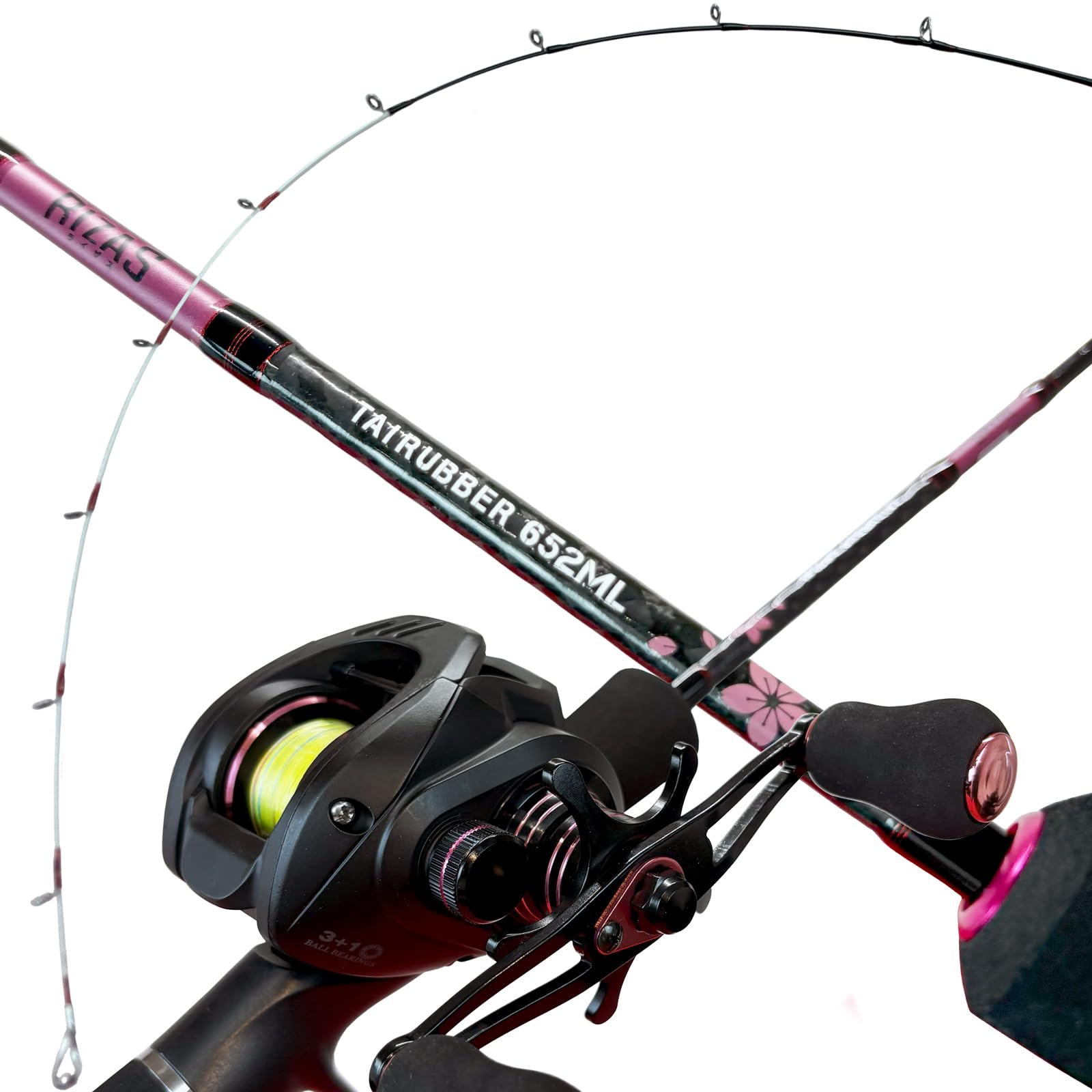 RIZAS(ライザス)　TAIRUBBER タイラバ　652MLリールセット Amazon.co.jp: RIZAS(ライザス)TAIRUBBER タイラバ652MLリールセット