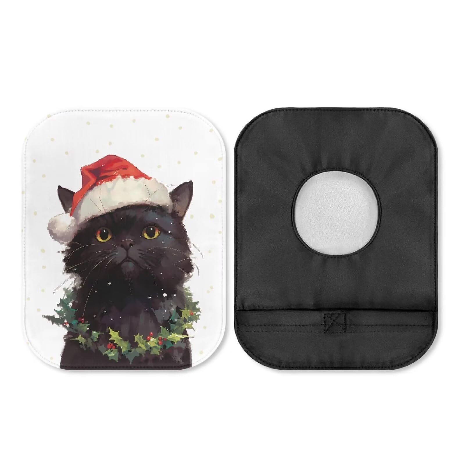 Uorisanigo Ostomy Bag Pouch Covers for Men Women Reusable Colostomy Bags Cover Black Cat Christmas Supplies Ostomy Pouch Covers Ostomy Protective Cover Care Protector