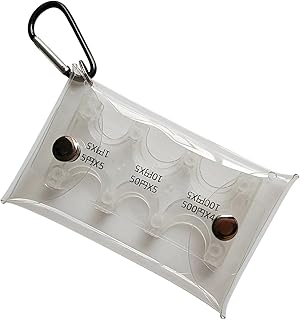 Yen Coin Holder | 5,51 Zoll Plastikmünzensortierer | Münzen Organizer | Leichter kompakter Brieftasche mit 6 Schläfen für schnelle Sortierungen und einfacher Zugang ideal für Reiseeinkäufe und Nutzung