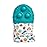 Itzy Ritzy Silicone Teething Mitt - Soothing Infant Teething Mitten with Adjustable Strap, Crinkle Sound & Textured Silicone to Soothe Sore & Swollen Gums - for Ages 3 Months & Up (Teal)