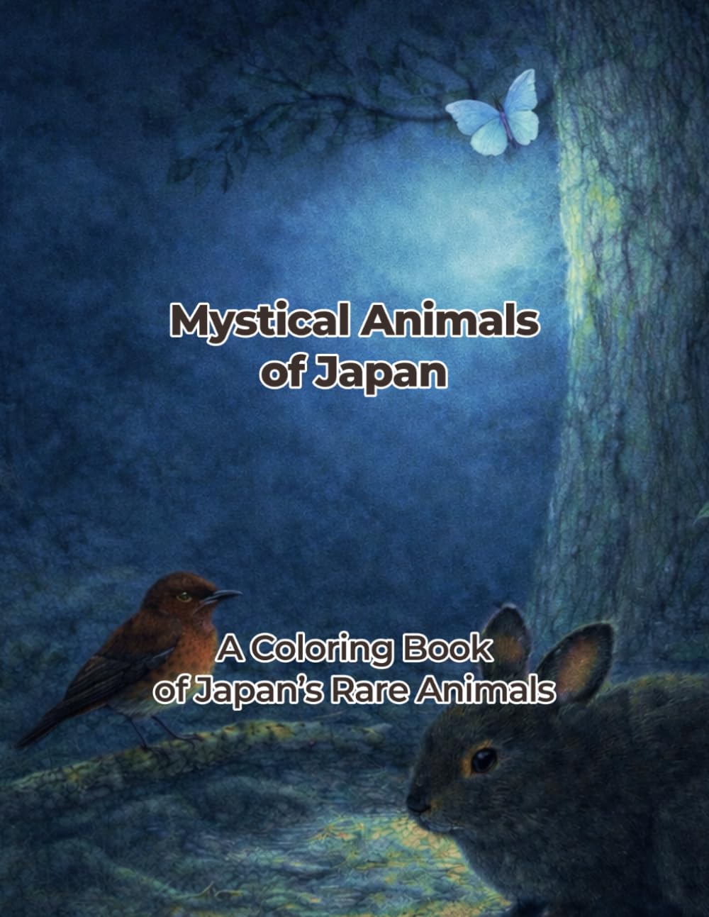 Mystical Animals of Japan: A Coloring Book of Japan’s Rare Animals