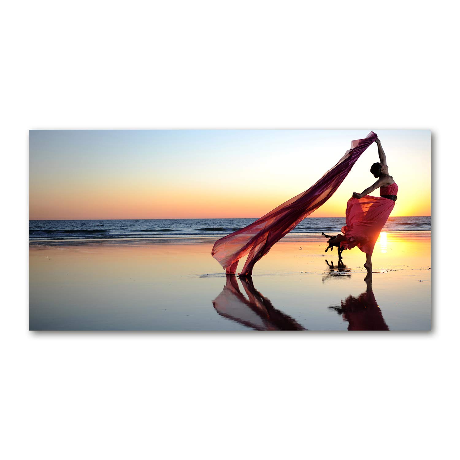 Impression sur verre panoramique 120x60 cm tableau decoration cuisine