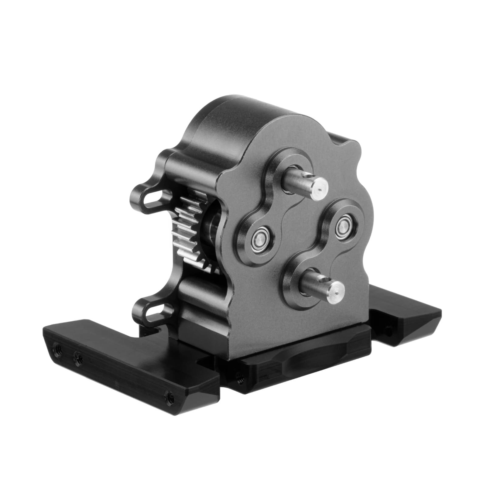WEFEINO RC Planetary Gearbox For D90 1/10 Scale RC Crawler Car - Aluminum Transmission Case Upgrade Part