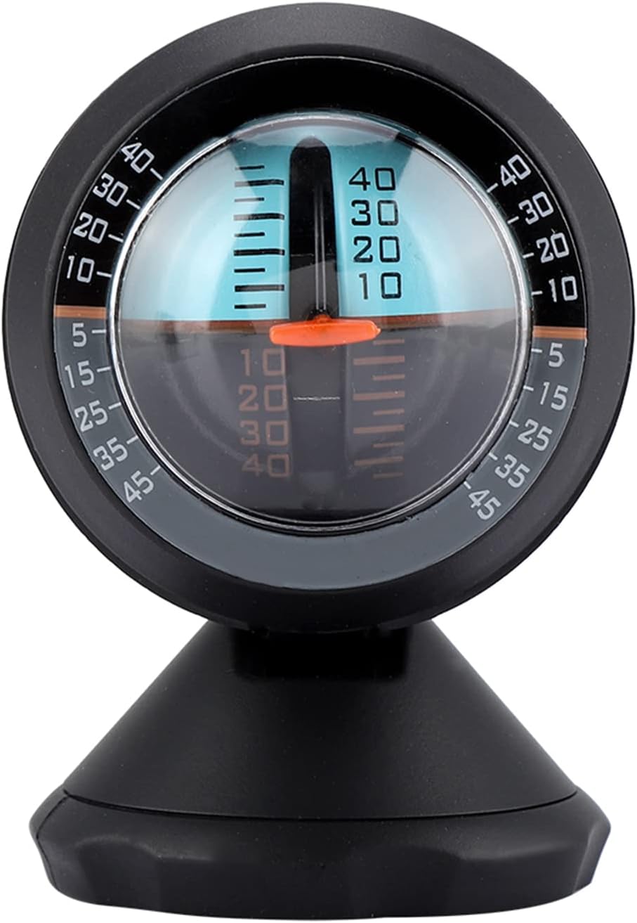 Car Inclinometer Level, Angle Slope Meter Finder Tool Cars Tilt Gauge Vehicle...