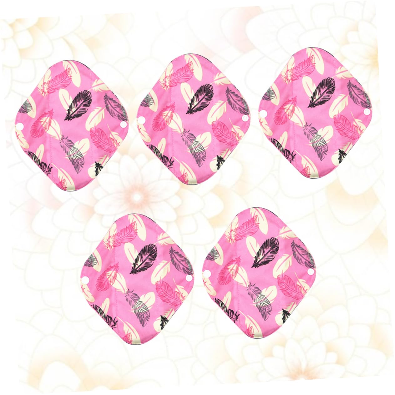 VALICLUD 3 Set Assorbenti Mestruali Riutilizzabili Lavabili Fibra Design Pratico E Comfort Per Donne 5 Pezzi*3
