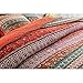 NEWLAKE Striped Classical Cotton Patchwork Bedspread Quilt Sets, Twin Size