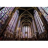 ポスター シール式ステッカー 210×297㎜ A4 教会 ステンドグラス 窓 写真 フォト 壁 壁紙 インテリア おしゃれ 剥がせる 飾り ウォールステッカー igsticker wall sticker poster 025938