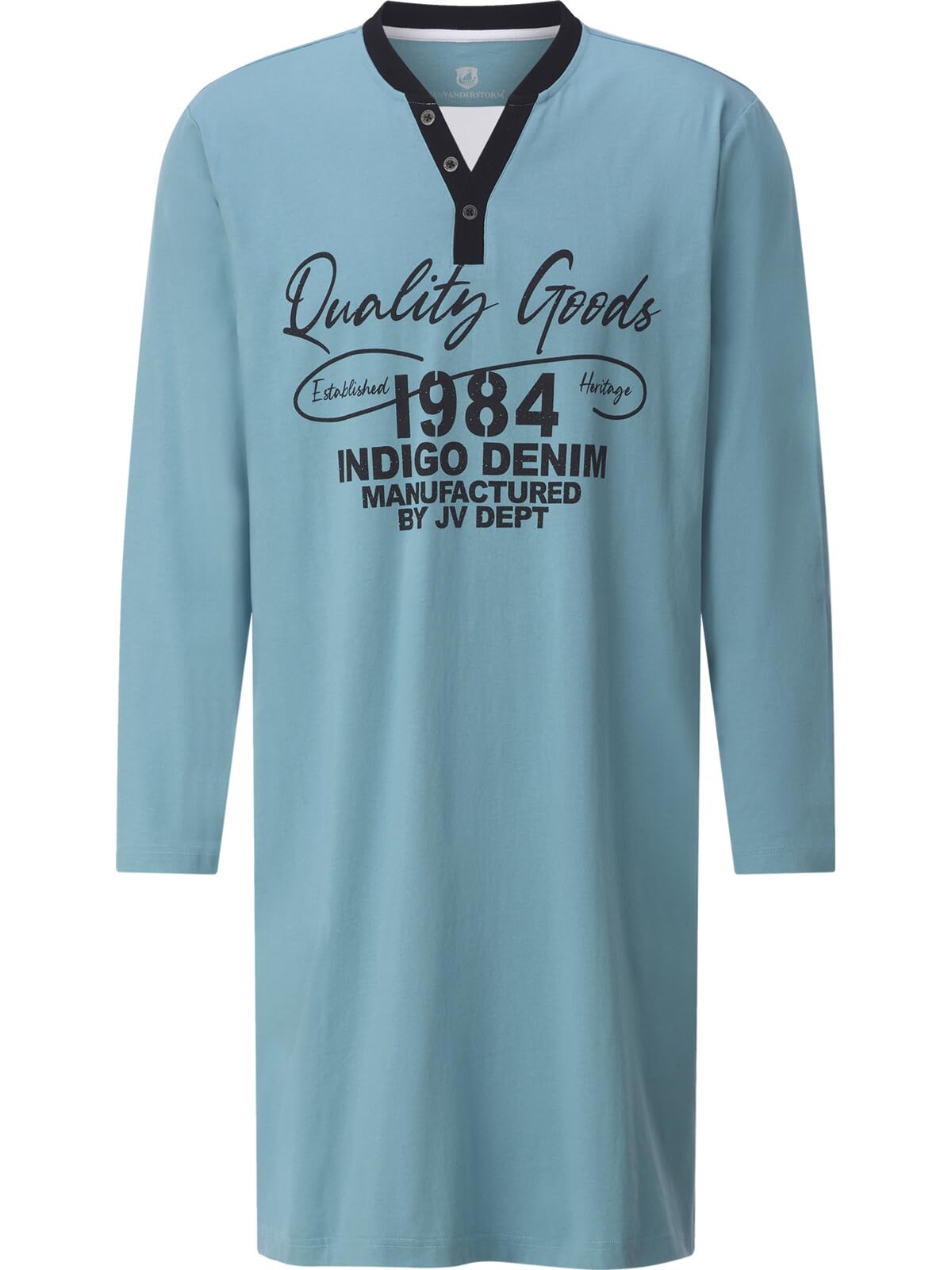 Jan Vanderstorm Homme Chemise De Nuit Stigmark
