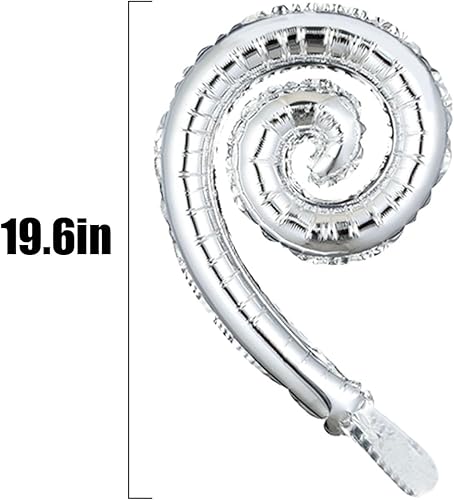 Miniatura 6 de GLASNES Kit de globos de 39 pulgadas, globos de aluminio grandes para pastel de cumpleaños, globos de Mylar para decoración de fiesta de cumpleaños