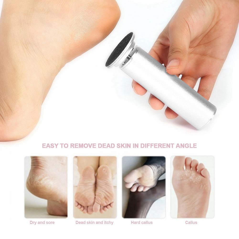 Electric Callus Remover with Replacement Pads, Foot Care, Callus
