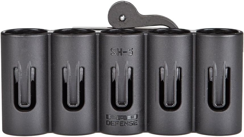 Mako QR Picatinny Shell Holder for Shotguns, Black