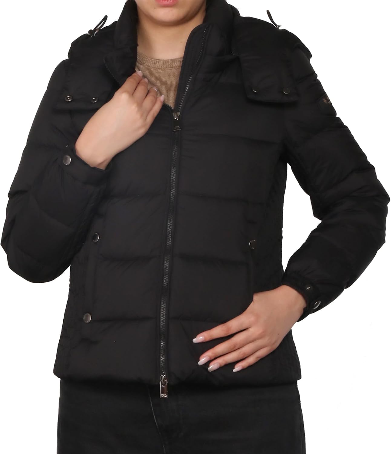 4899coffee【美品】タトラス　ダウンジャケット ウェルギナ 美品⭐️TATRAS タトラス ショートダウン ヴェルギナ チャコールグレー