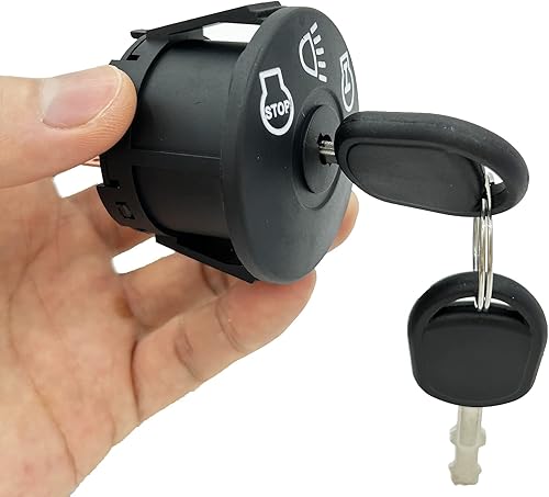 Miniatura 7 de GY20074 175566 Interruptor de encendido con llave de 4 posiciones y 7 terminales para Husqvarna Craftsman Dixon Cub Cadet 532175566 John Deere L105