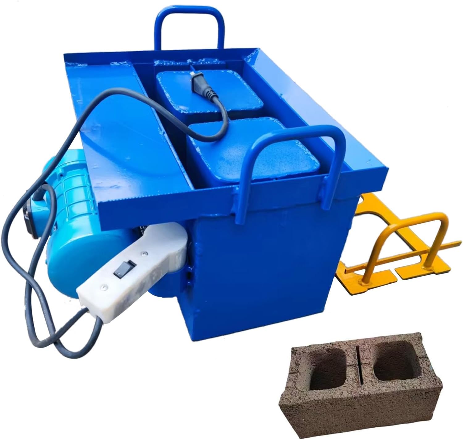 Brick Making Machine Block Hollow Block Brick Making Machine for Paving Road, Excellent Forming Pressure, 45s Fast Forming, 30 Bricks/H